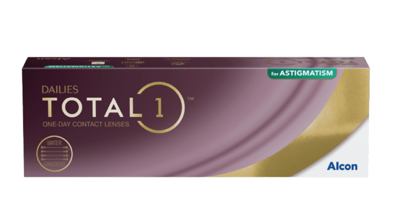 DAILIES TOTAL1™ FOR ASTIGMATISM comparison